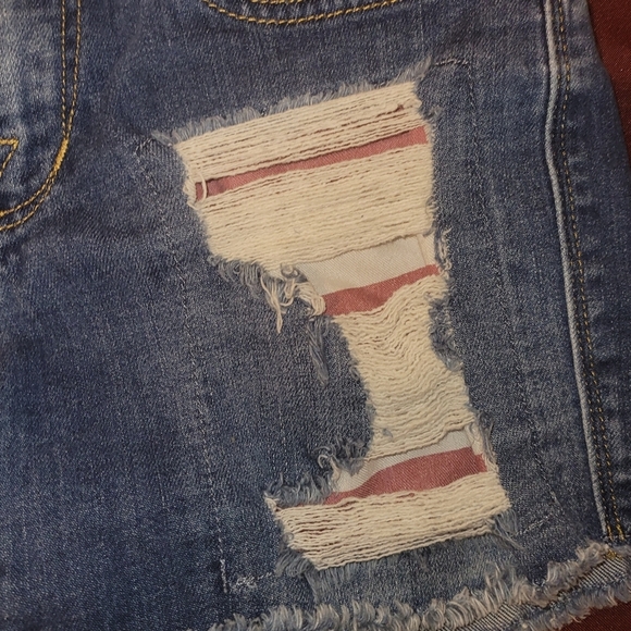 Rock & Republic Denim cutoffs - Picture 2 of 4